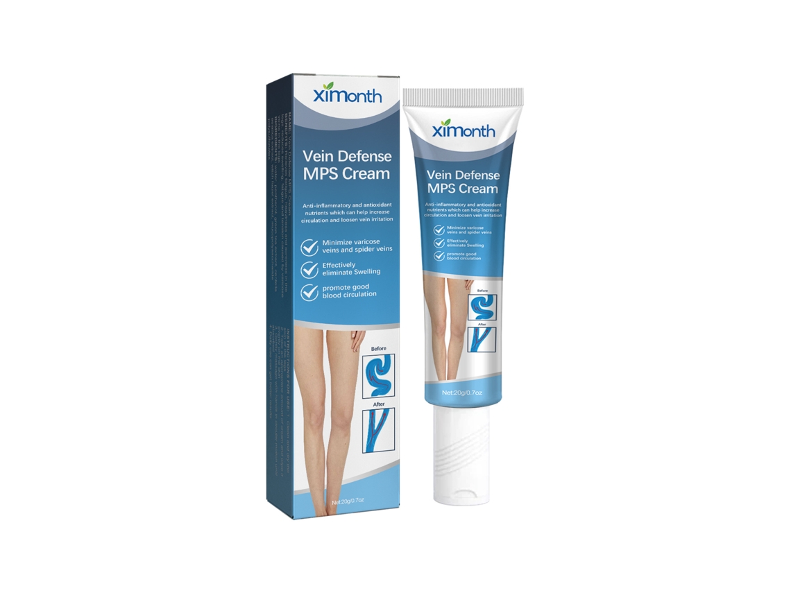Crema para el cuidado de las piernas Ximonth: hidratación diaria que alivia las molestias.
