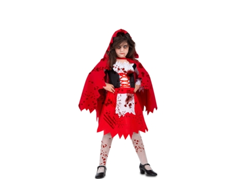Disfraz de Niña MOM Caperucita Sangriento (10 - 12 años)