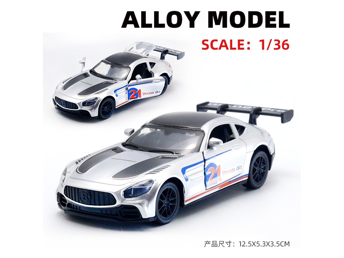Modelo De Coche De Metal Fundido A Escala 1/36, Figura De Coche De Juguete, Regalo Para Niños