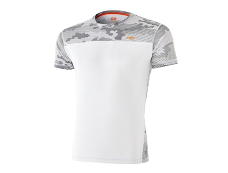 Camiseta de Hombre para Running 42K RUNNING Mimet Blanco (L)