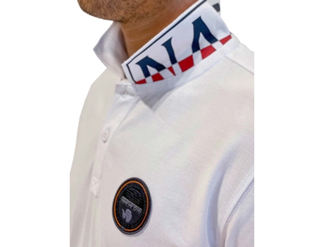 Polo de Hombre NAPAPIJRI Algodón Blanco (2XL)
