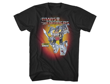 Camiseta ROCKINSTONE de Transformers Grimlock de Box Art (S)