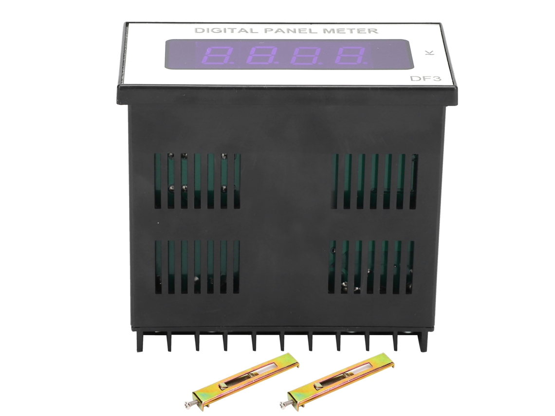 Panel digital de medición de voltaje y corriente CA 500V Berm 3 1/2 con pantalla de plástico