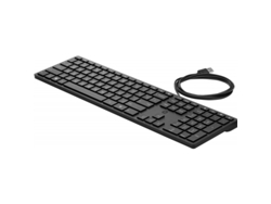 Teclado de escritorio con cable HP 320k 9sr37aa 9sr37aavayotoy