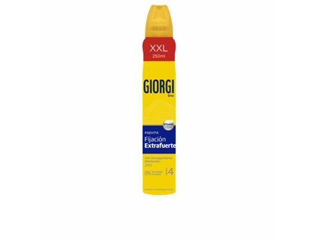 Espuma Para el Pelo GIORGI Nº4 Extrafuerte (250 Ml)