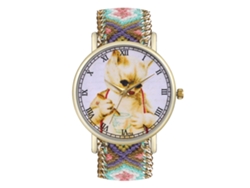 Reloj De Pulsera Unisex Zhoulianfa Con Correa De Alambre Trenzado, Estilo Moderno Y Movimiento De Cuarzo.