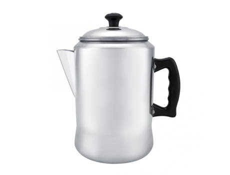 Máquina de espresso Aluminio Aleación Cafetera Pot Percolorator Té Tetera Estufa Top con tapa Cafetera | Cafeteras
