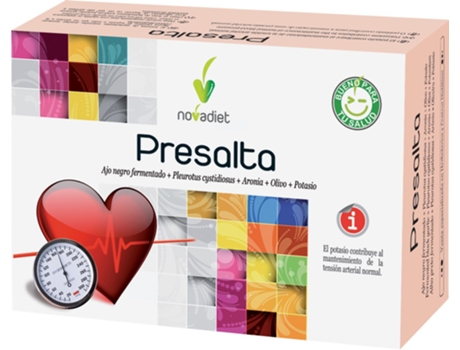 Complemento Alimentar NOVADIET Presalta 60 Cápsulas (Pomelo)