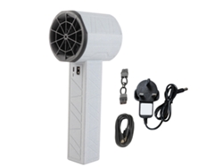 Ventilador seco Turbo Jet de 1400 g con ajuste continuo de 100-240 V (Reino Unido)