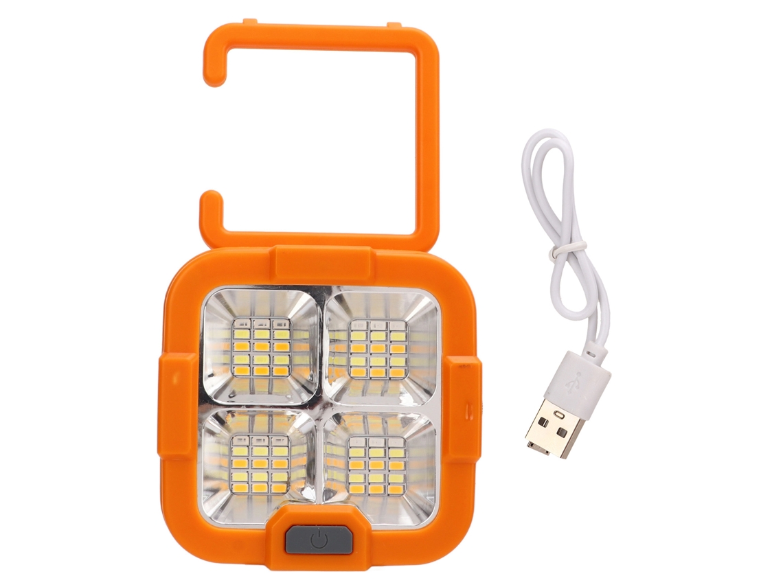 Yncm2026-luz De Trabajo Led Recargable Con Usb Y Gancho, Linterna De Emergencia Para Camping, Construcción Y Exteriores
