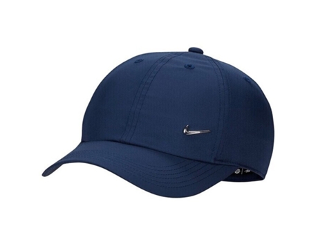 Gorra NIKE Dri-FIT Club Unstructured Metal Swoosh, Azul, Niños TU