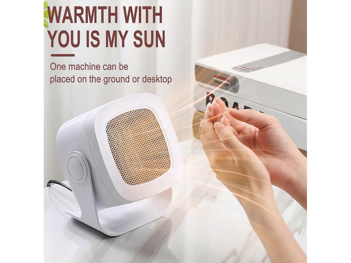 Calentador portátil con ventilador, calentador doméstico, calentador de invierno. Chennnls