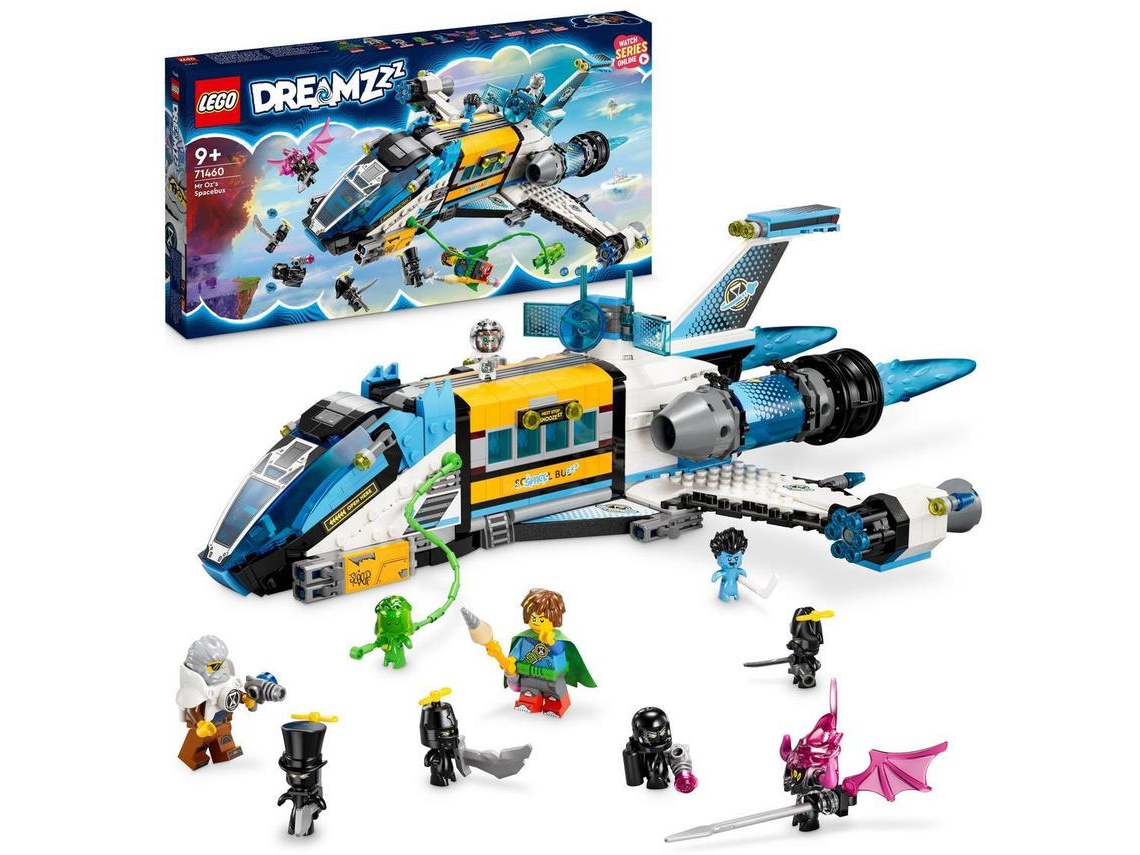 LEGO DREAMZzz: Autocarro Espacial do Stor Oz – Set para construção de autocarro escolar de 2 formas (878 peças)
