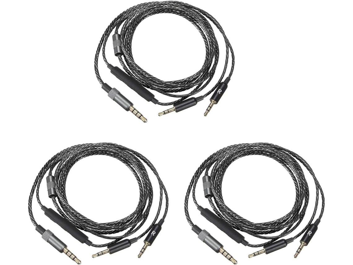 Cable De Micrófono De Repuesto (3 Unidades) Para Auriculares Master Republic Sold Hd V8 V10 V12 X3