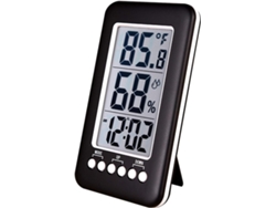 Termómetro e higrómetro doméstico con pantalla LCD digital para uso en interiores. GOKOCO