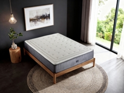 Colchón De Muelles Ensacados Shaula Titan Spring 180x200 Altura 29 Cm Con 2 Cm De Viscoelástica