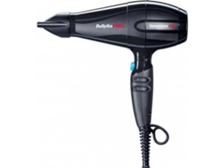 Secador de Pelo BABYLISS SLR3960 (2200 W - 3 Niveles de Temperatura - Negro)