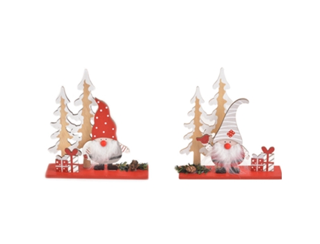 Adornos de mesa de Navidad de madera, para comedor, cafetería, cocina, decoración de oficina, suministros para fiestas