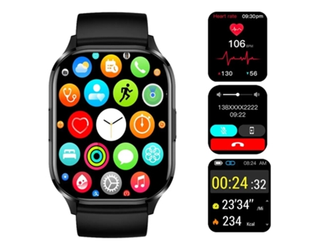 Smart Watch Bluetooth Call Watch 2.01 Inch HD Alway On Display Fitness Tracker Sport Smartwatch Men Women VEANXIN