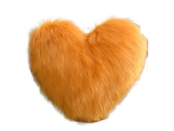 Cojín Corazón En Peluche - Para Fechas Conmemorativas
