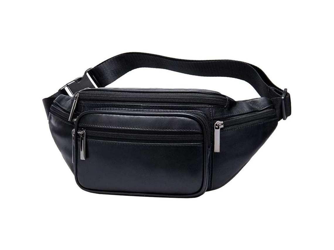2026-bolsa De Cuero Para Cintura Unisex Mochila Cinturón Viaje Senderismo Running Bum Bag Teléfono Móvil