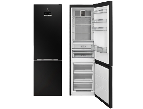 Frigorífico Combi ALPHA Pegasus Elite-200 Glossy (200 cm - Negro)