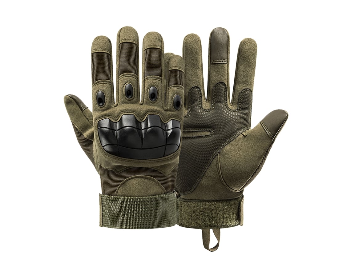 Guantes deportivos para moto 2026rebe con tejido táctico antideslizante para ciclismo y entrenamiento, dedos completos.