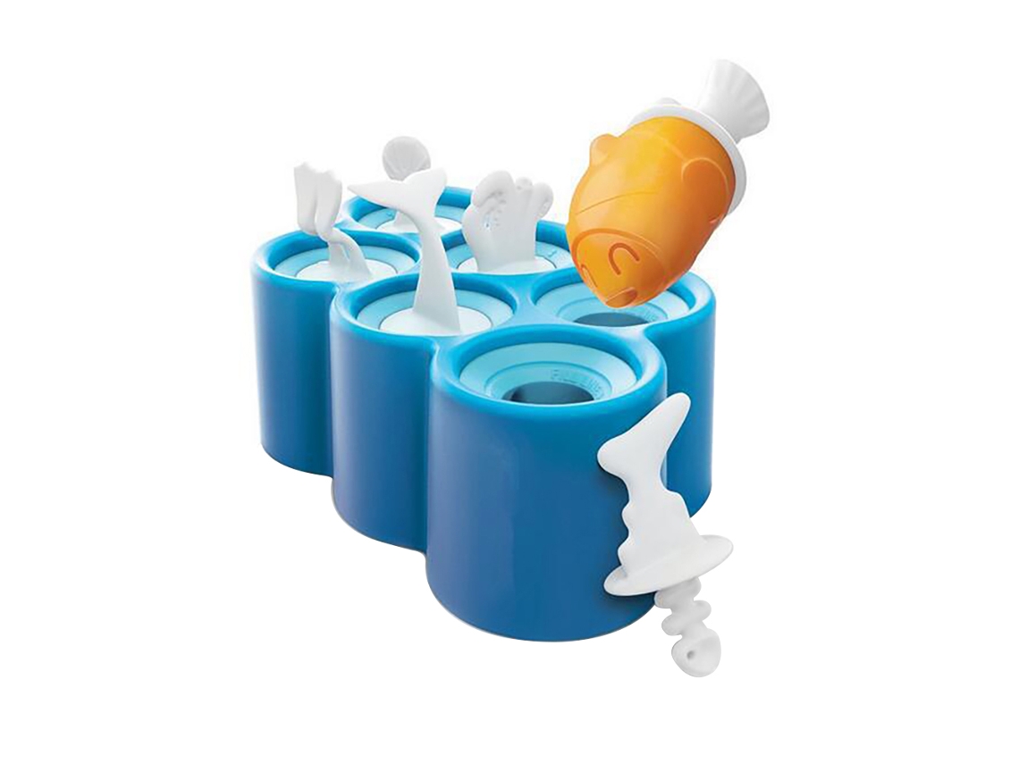 Moldes Para Paletas Con Forma De Pez Payaso, 6 Unidades, Silicona Pp Apta Para Alimentos, Para Hacer Helado Casero.
