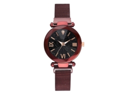 Reloj De Pulsera Casual Para Mujer Zhoulianfa Con Diamantes De Imitación (oro Rosa Y Blanco)