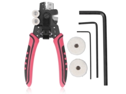 Alicates Pelacables 4 En 1 Con Tijeras Y Limpiador De Fibra Óptica - Herramienta Manual