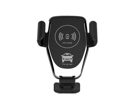 Cargador Inalámbrico Teléfono Coche Qi CHRONUS Negro