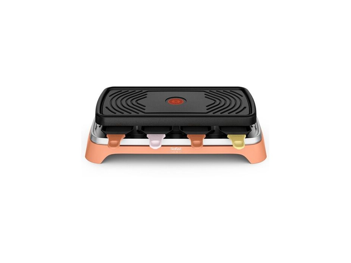 Raclette - TEFAL - RE651JF0 - 1450 vatios - Uso interior/exterior - 8 personas