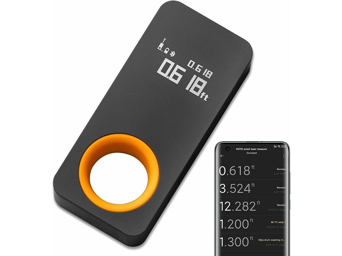 Telémetro Láser De 30 M, Telémetro Digital Portátil, Precisión De ±2 Mm, Bluetooth, Pantalla Oled, Medición De Longitud.