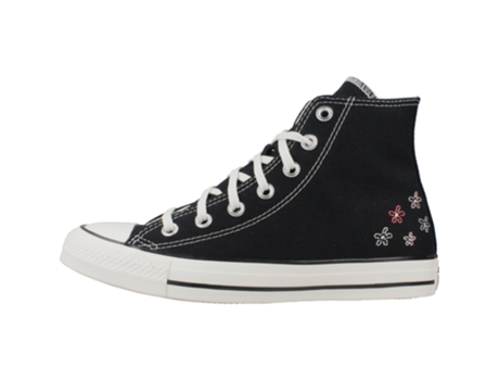 Zapatillas de Mujer CONVERSE Chuck Taylor All Star Embroidered Little Tecido Negro (39.5)