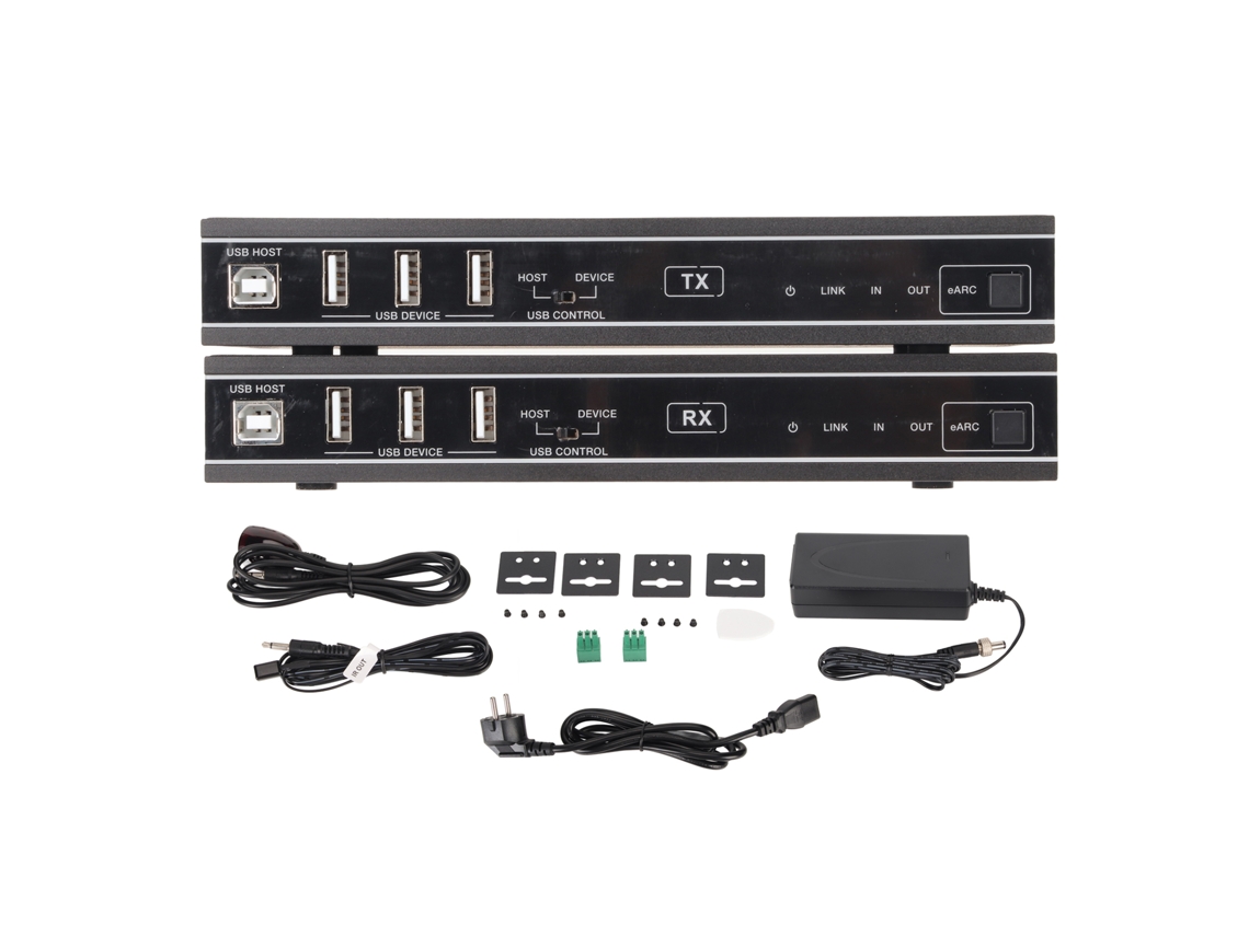Adaptador extensor de audio y vídeo USB HDMI 8K Hdbaset Hdp Ehc100u