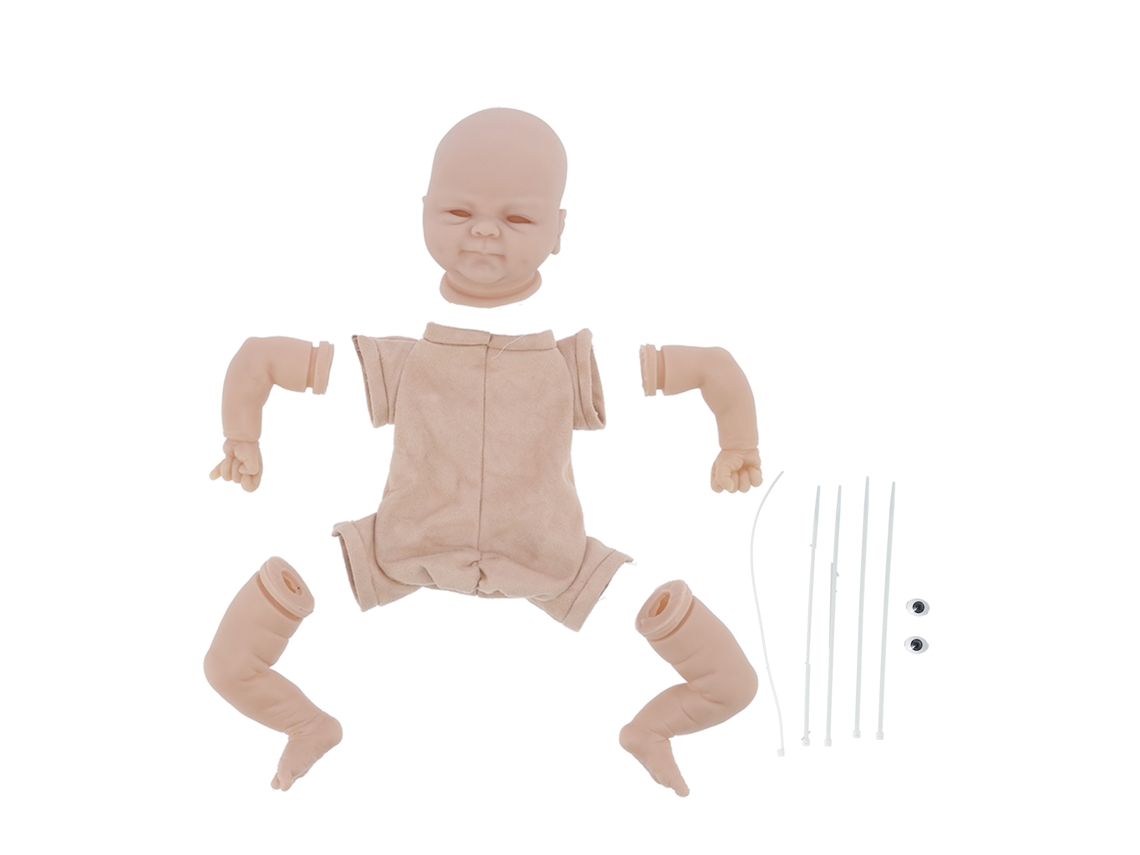 2026-kit De Muñeco Reborn Sin Pintar Vinilo Piezas Incompletas Moldes Diy 17 Pulgadas
