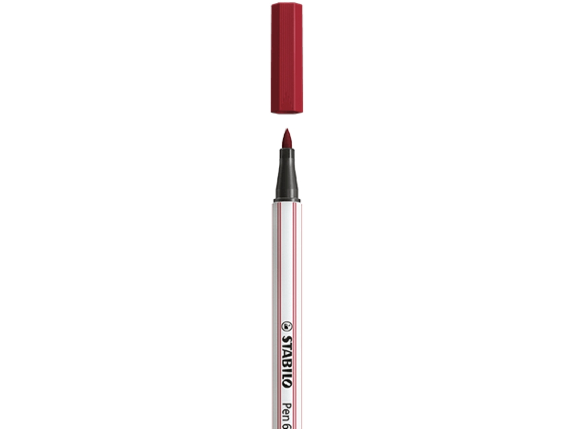 STABILO Pen 68 Brush Rotulador Púrpura 1 Piezas