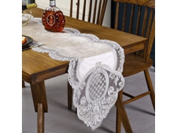 Elegante Mantel De Terciopelo Lavable Con Diseño De Cáliz Floral Para Decoración.
