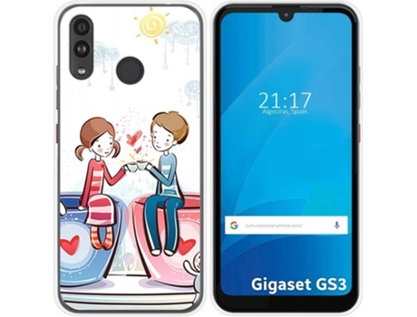 Carcasa Gigaset GS3 TUMUNDOSMARTPHONE Café Multicolor