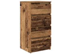 Maison Exclusive - Aparador De Madera Vieja 37,5x35x76 Cm Madera Procesada