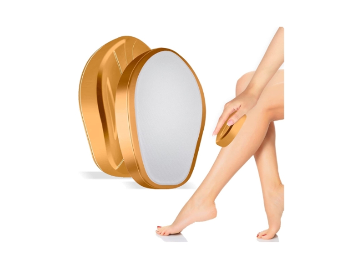 Crystal Hair Removal Depilación para Hombres y Mujeres con Suave Exfoliación de la Piel Fácil de Usar YEMAESRE Gold