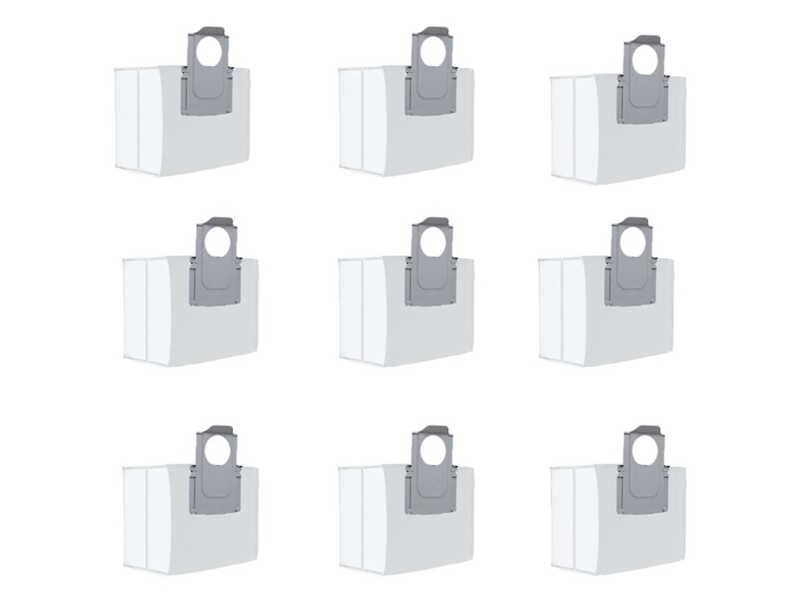 9pcs acessórios de substituição do saco de pó para roborock t8, g10s, q7