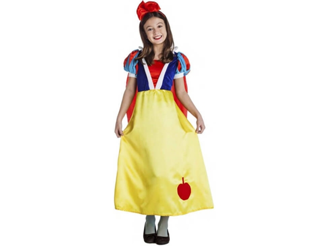 Disfraz de Niña DISFRAZZES Princesa del Bosque con Manzana (Talla: 3 a 4 años)