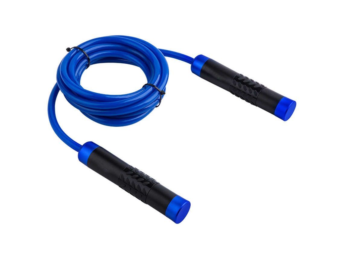 Cuerda de saltar con peso, cuerda de PVC gruesa y ajustable, para entrenamiento de CrossFit y boxeo.