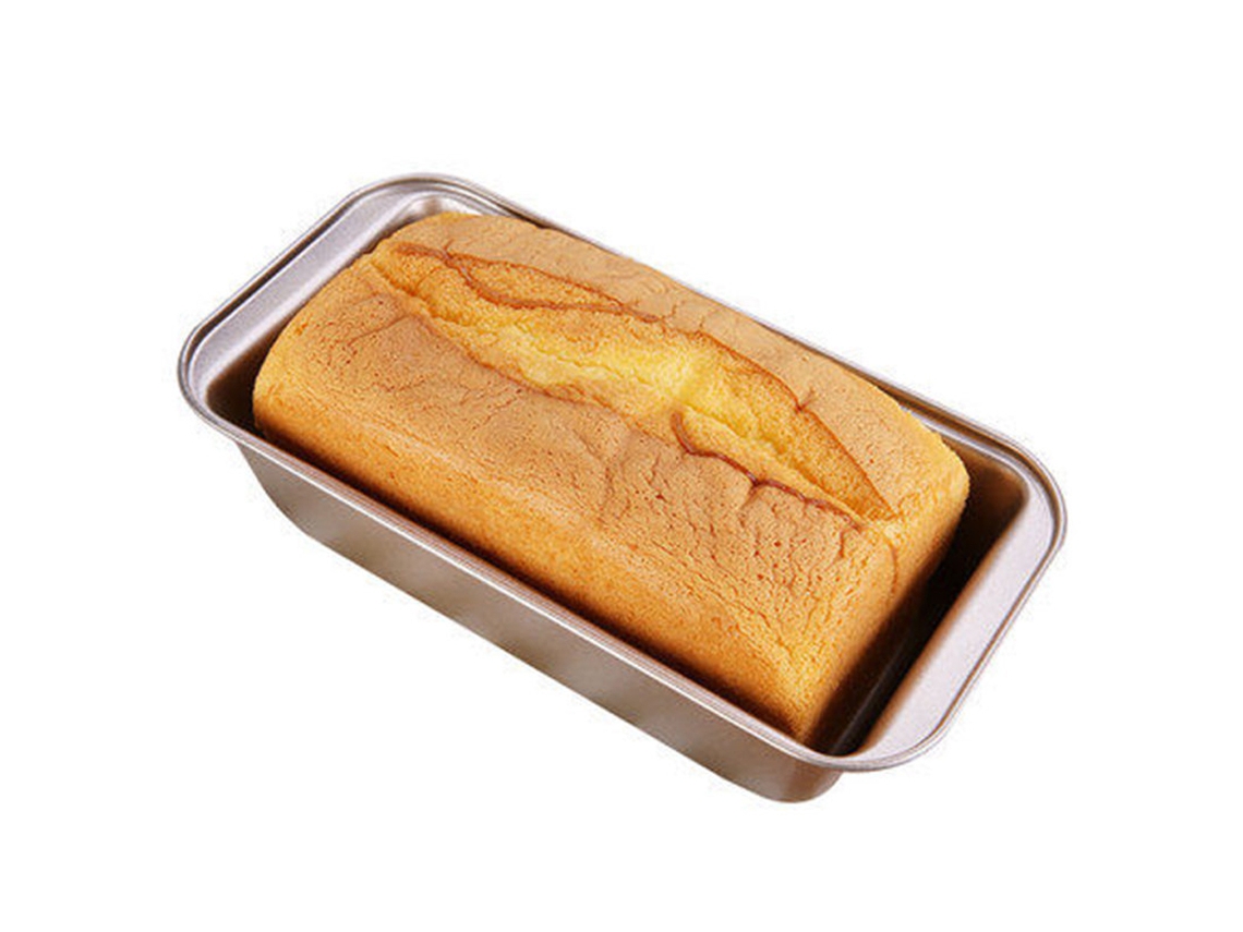Sartén Rectangular Antiadherente De Acero Al Carbono Para Tostar Pan Y Pasteles.