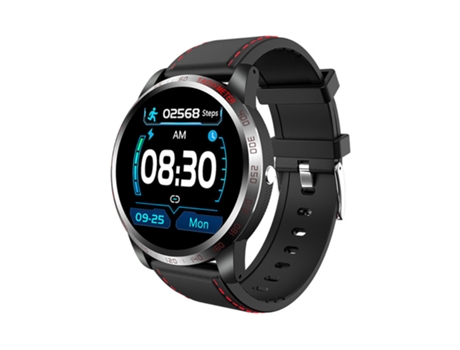 Reloj inteligente para hombre, resistente al agua IP68, reloj deportivo de fitness, negro VEANXIN
