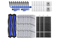 Kit Repuesto Adaptable Para Ecovacs X11/x11 Pro/t80s Depósito, Alto Rendimiento, Cepillos, Rodillos Y Filtros Para Hogar