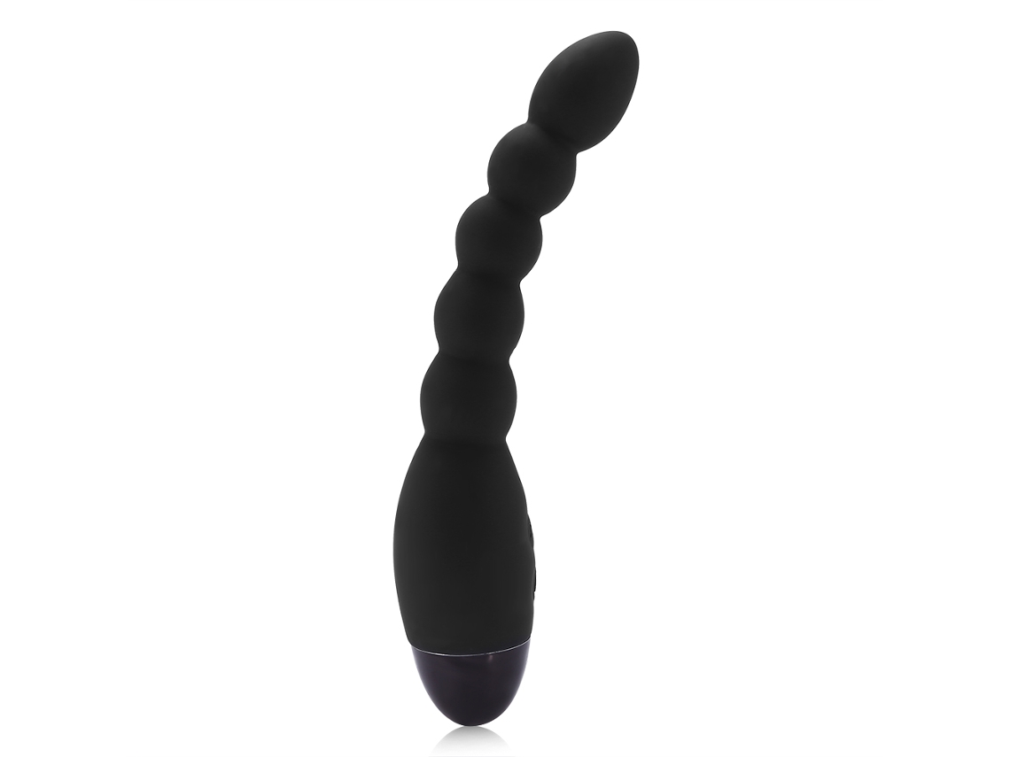 Vibrador Silicona Impermeable Para Clítoris Punto G Y Stimulación Anal Negro