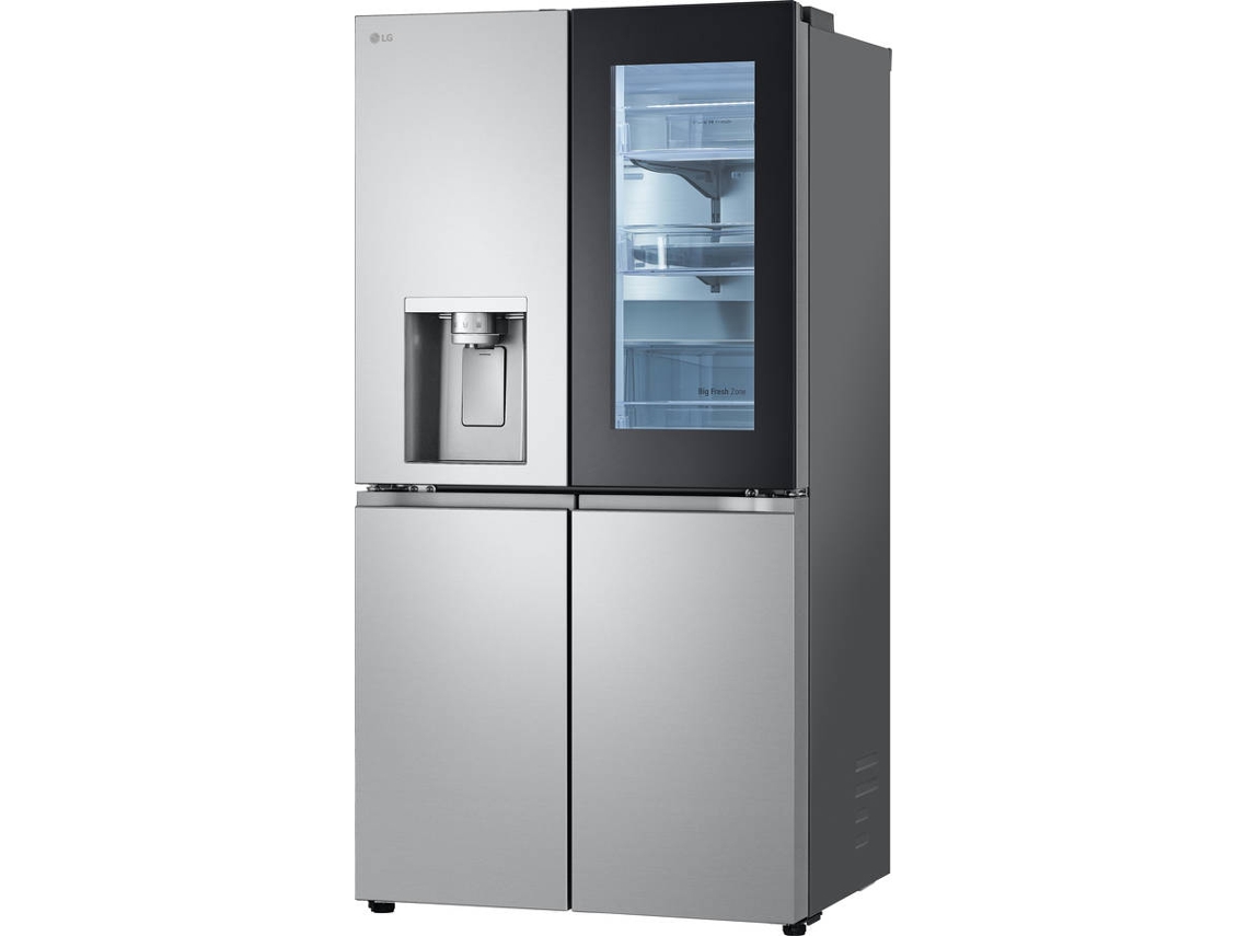 Frigorífico Americano SBS LG GMG960MBJE INSTAVIEW DOOR (No Frost - 179.2 cm - 638 L - Inox)