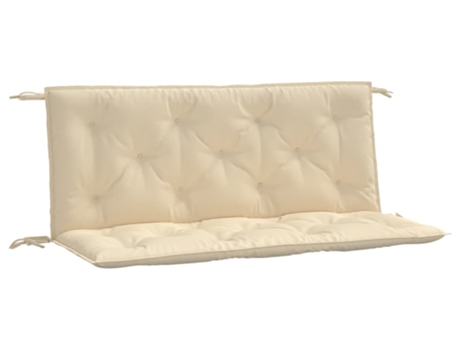Cojines de banco de jardín VIDAXL de tela Oxford beige